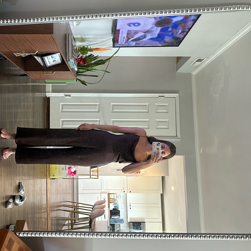 Satin jumpsuit